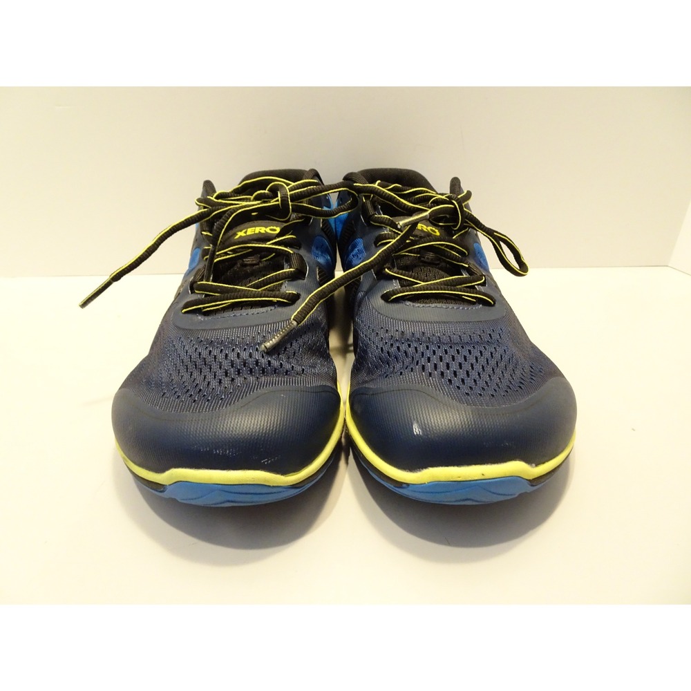 Xero Shoes HFS II Mens Barefoot Running Shoes Blue Yellow XY02-06/FW23 Size 9.5